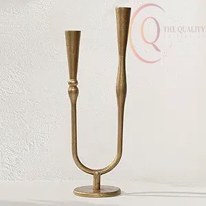 Porte-bougie décoratif en métal pour les intérieurs commerciaux et résidentiels - Product Image 2