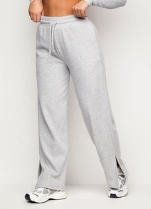 Pantalon large confortable pour femme, pantalon de yoga, pantalon de sport, pantalon ample, pantalon large à taille haute, pantalon en tricot doux, pantalon long - Product Image 3