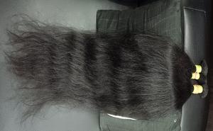 Extensiones de cabello indio Remy virgen natural y recto Paquetes delgados individuales ofrecidos a precio mayorista - Product Image 6