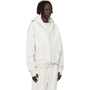 Sudaderas con Capucha Térmicas para Hombre, Personalizadas al por Mayor, con Cierre Completo, Logotipo Bordado, Diseño Ecológico, 100% Algodón - Product Image 2