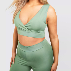 Sujetador Deportivo Ligero y Ecológico para Mujer, Diseño Nuevo 2024 de MESS SPORTS, Talla Grande, Cierre Frontal Envolvente, Secado Rápido, Elástico en Cuatro Direcciones - Product Image 3