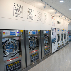 Hwasung เครื่องซักผ้าหยอดเหรียญ, เครื่องล้างเหรียญแบบนิ่มประหยัดพลังงานมีไกด์ LCD สำหรับซักผ้าเชิงพาณิชย์ - Product Image 3