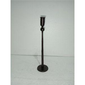 Bougeoirs en métal doré vintage en gros, ensemble de bougeoirs à tige haute, décoration de centre de table, support de bougie en aluminium - Product Image 3