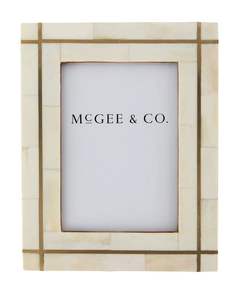 Wholesale Natural Brass Bone Inlay Picture <b>Frame</b> Decorative Resin Material Home Accent for <b>Collage</b> Photos for Casement - Product Image 1