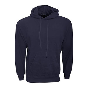 Sudadera con capucha para hombre bordada Batik pesada personalizada MOQ bajo Otoño Invierno pulóver ajuste regular de algodón liso Sudadera con capucha suelta en blanco - Product Image 1