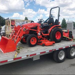 Tracteur agricole compact Kubota L2501, petit tracteur utilitaire, moteur diesel 4x4. - Product Image 2