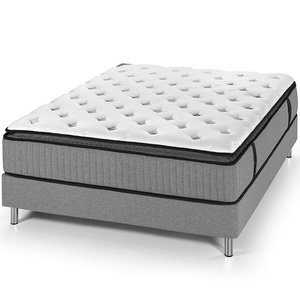 Nhà Máy Giá Bộ nhớ bọt nệm bên trong túi mùa xuân tùy chỉnh Nệm cuộn lên trong một hộp - Product Image 1