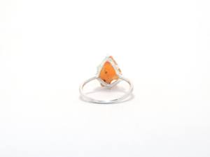 Anillo apilable de piedras preciosas cornalina en bruto Natural de Plata de Ley 925 sólida más vendida, fabricante de joyería personalizada - Product Image 6