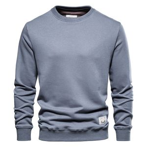 Logo personnalisé Raglan Sweatshirts à manches longues pour hommes couleur unie avec impression réfléchissante personnalisé par impression personnalisée - Product Image 2