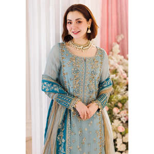 Charizma dastan-E-jashan ชุดสูทผู้หญิงผ้าชีฟองหรูหราคอลเลกชัน DJR6-05-TC-1651 - Product Image 2