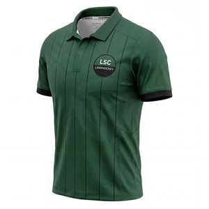 Polo deportivo de golf para hombre diseñado con material que absorbe la humedad para mayor comodidad durante el práctica deportiva y el uso diario activo. - Product Image 3