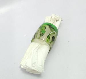 Anneaux de serviette ronds en résine écologiques de style classique pour la cuisine et la restauration, finition polie - Product Image 5