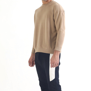 สเวตเชิ้ตคอกลมแขนยาวสำหรับผู้ชายสเวตเชิ้ตผ้าฝ้ายปักตามสั่ง - Product Image 6
