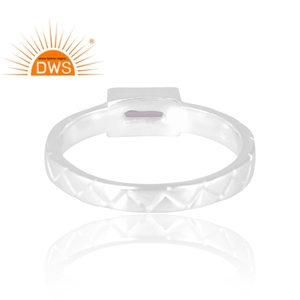 New Arrivals Sterling Silver Natural <b>Cz</b> Gemstone <b>Ring</b> Custom Jewelry For Women Gift For Her - Product Image 2