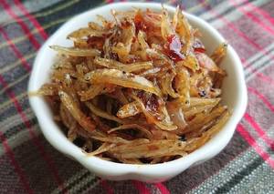 Suministro de sal a granel, pescado pequeño seco curado que hace bocadillos de comida callejera - Product Image 3