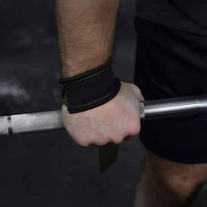 Bon marché, vente en gros de bracelets de poignet fitness avec logo personnalisé, sangles d'haltérophilie, sangles de levage de puissance pour salle de sport, service OEM ODM - Product Image 5