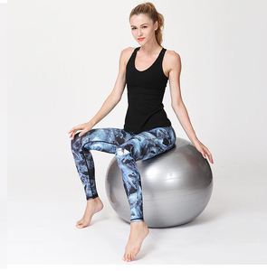 Logo personnalisé Leggings d'entraînement de gym taille haute pour femmes respirant Fitness Sport Yoga pantalon avec coutures techniques décontractées - Product Image 6
