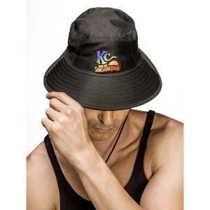 Chapeau de soleil sportif avec logo coloré - Product Image 2