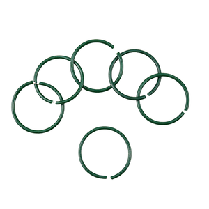 Anillo de plantas recubiertas de PVC, verde, para jardinería - Product Image 1