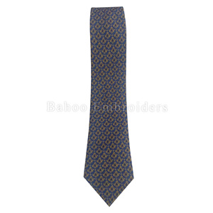 CORBATA MASÓNICA REGALIA NEGRA CON LOGO CUADRADO Y COMPÁS-CORBATA FREEMASON - Product Image 3