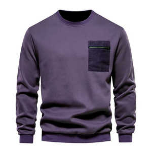 เสื้อสเวตเชิ้ตแขนยาวคอเต่าของผู้ชายเสื้อลำลองแบบใหม่ - Product Image 3