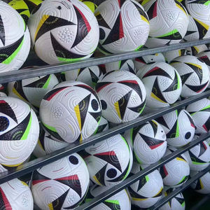 Best Quality Durable High PU Leather Hybrid Official Size 4/5 Indoor/Outdoor Futsal Football <b>Training</b> <b>Ball</b> Printed for - Product Image 4