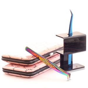 Emballage personnalisé protéger pour pince à cils longue durée et durabilité utiliser une pince à épiler de haute qualité avec un matériau en acier - Product Image 3