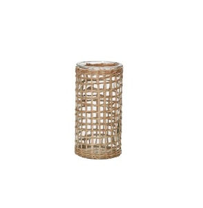 Hand-Woven Indoor Seagrass <b>Basket</b> with Iron Handle Large <b>Laundry</b> <b>Basket</b> Flower Pot Pots <b>Basket</b> Sea Grass Material - Product Image 6