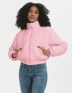Dernier modèle coupe parfaite de qualité supérieure et meilleure vente professionnelle pour les vestes Crop Puffer pour femmes - Product Image 2