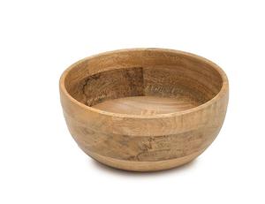 Bol de service en bois naturel écologique mélange de salade vaisselle bol fruits ustensiles de cuisine accessoires au meilleur prix - Product Image 2