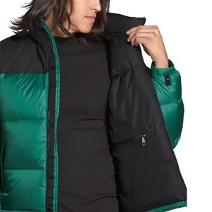 Veste matelassée en cuir tricoté pour homme, vente en gros, très demandée, finition imperméable, séchage rapide, fermeture éclair, personnalisation disponible - Product Image 2