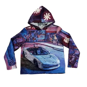 Высокое качество хип-хоп на заказ гобелены толстовки на заказ ГОБЕЛЕН одежда мужской свитер Одеяло гобелен Толстовка для продажи