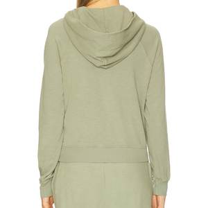 Survêtements personnalisés en gros, vert menthe, à capuche, pour femmes, respirants, pour l'extérieur, style streetwear, costumes pour femmes - Product Image 3