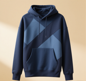 <b>Vintage</b> Polyester Cotton CVC Street Fashion Oversized Fit Hoodie Distressed Style Thick Fabric Men's Hoodies <b>Sweatshirts</b> - Product Image 1