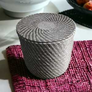 Vente chaude Naturel Sabai Herbe Tissé À La Main En Osier Roundt Rotin Panier De Rangement Portable Divers Panier Pour La Maison Articles Ménagers - Product Image 4