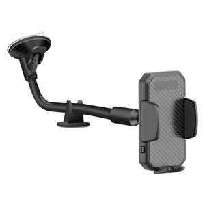 Braccio lungo parabrezza auto a collo di cigno per cruscotto supporto universale a ventosa per telefoni cellulari - Product Image 3