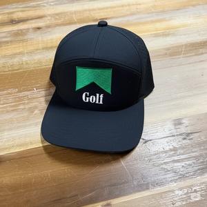 7 Panel <b>Cap</b> From Vietnam Hat Manufacturer Waterproof <b>Baseball</b> <b>Cap</b> Custom Embroidery Logo Golf Hat For <b>Men</b> With Laser Cut Hole - Product Image 2