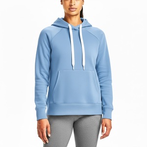 Ventes chaudes en gros Femmes Grande taille Conception personnalisée Anti-statique Toile Hiver Sweat-shirt avec badge et 100% coton - Product Image 1