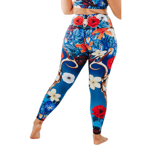 Latest Custom Logo Georgia Printed Yoga Leggings Breathable New & High Waist Eco-Friendly Dyeing Fashion Gym Leggings <b>For</b> <b>Women</b> - Product Image 5