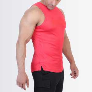 Débardeur en maille à action Baller rouge Active Tops - Product Image 3