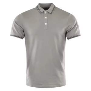 Nuevas camisetas de manga corta para hombre, Polo de alta calidad 100% algodón de secado rápido, botón antiarrugas, Top ajustado - Product Image 1