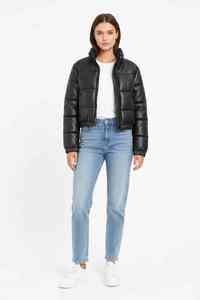 Veste matelassée courte pour femme, qualité supérieure, veste matelassée personnalisée, veste matelassée de luxe de haute qualité, veste matelassée courte épaisse pour femme - Product Image 3