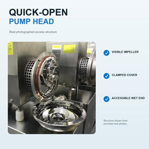 ปั๊มหอยโข่งแบบไหลสูง QY Standard Motor สำหรับโรงงานผลิตเครื่องดื่ม 50 ลูกบาศก์เมตร/ชั่วโมง - Product Image 4