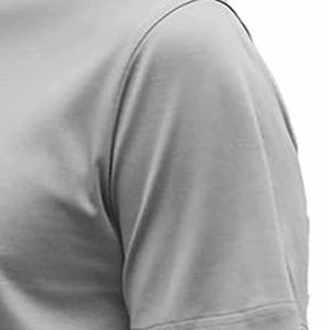 เสื้อยืดแขนสั้นแฟชั่นขายดี ขนาดสั่งตัดได้ ผ้าฝ้าย 100% ดีไซน์ทันสมัย ลายเรียบ โพสต์โดย Dress Sports - Product Image 3