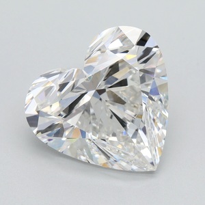 IGI 4,16 CT corazón corte laboratorio diamante blanco suelto calibrado F Color VS1 claridad excelente corte joyería regalos para ella - Product Image 1