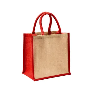 Borsa Shopper Mini Personalizzata Color Juta, Gadget Personalizzati per Uso Promozionale - Product Image 3