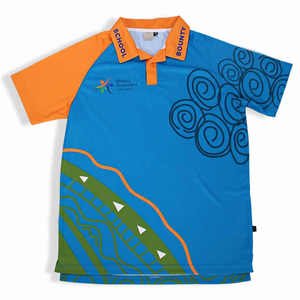 Golf con logotipo personalizado para mujer, camisetas de polo, camisetas sublimadas de algodón y seda transpirables con patrón impreso, estilo de punto - Product Image 1