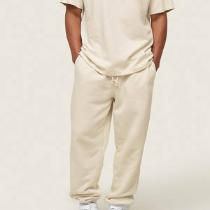 กางเกงวิ่งผ้าแคนวาสสีพรีเมี่ยมสำหรับผู้ชายทรงหลวมระบายอากาศได้ดีมีกระเป๋าข้างแบบลำลองซักเร็ว - Product Image 4