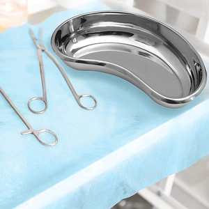 Bandeja renal de acero inoxidable MEDIHEAL SURGICAL CORP de la mejor calidad, 8"/4", acabado pulido, tamaño estándar, hueca, para uso médico y quirúrgico - Product Image 4