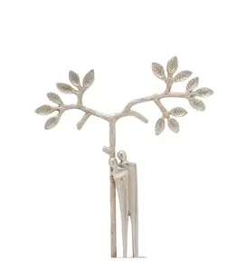 Statue de tête de cheval en aluminium d'animaux de couleur argentée de style européen d'intérieur de conception moderne pour la décoration intérieure - Product Image 5